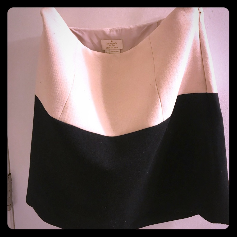 Kate Spade Skirt 2 toned size 4